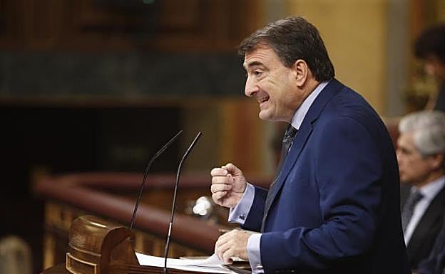 Aitor Esteban, portavoz del PNV. 