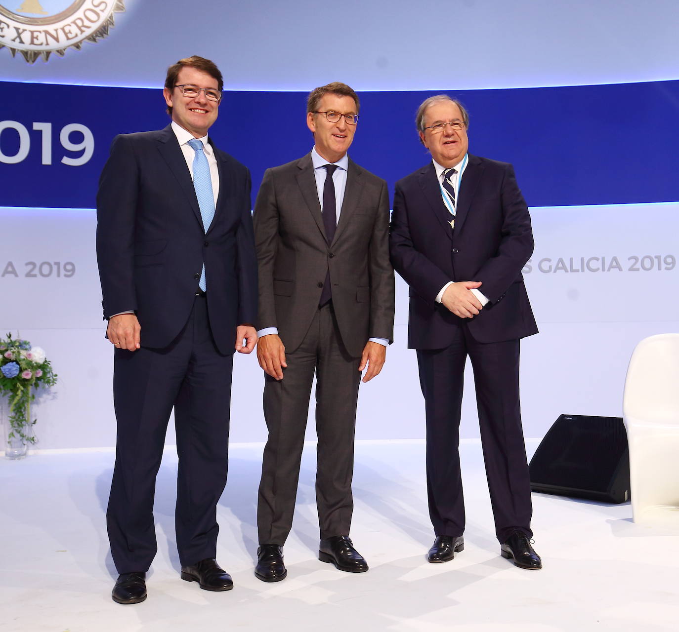 Fotos: Herrera recibe la Medalla de Oro de Galicia