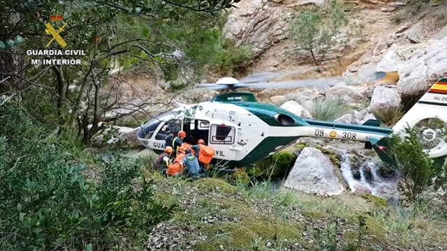 Fotos: Actuaciones de rescate del Greim