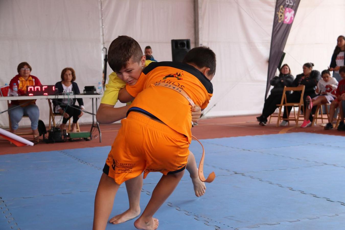 Corro de lucha en Valdefresno