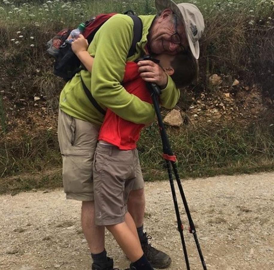 Fotos: Abuelo y nieto, los &#039;instagramers&#039; del Camino