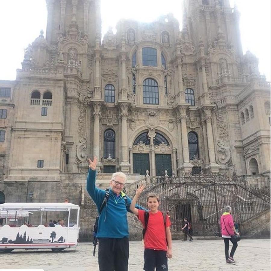 Fotos: Abuelo y nieto, los &#039;instagramers&#039; del Camino