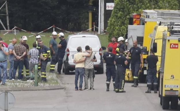 Fallece un leonés operario en la central térmica de La Pereda, en Mieres