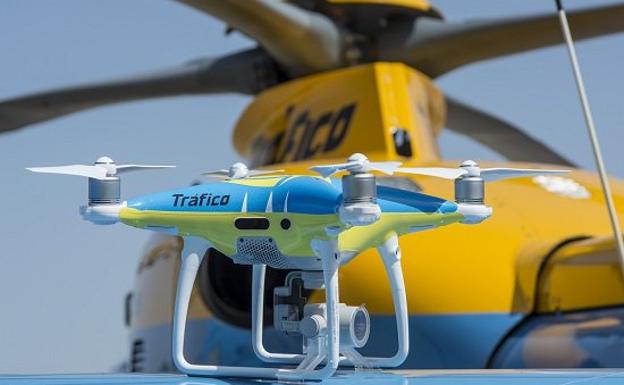 Tres drones de la DGT multarán a partir de este jueves en las carreteras de León