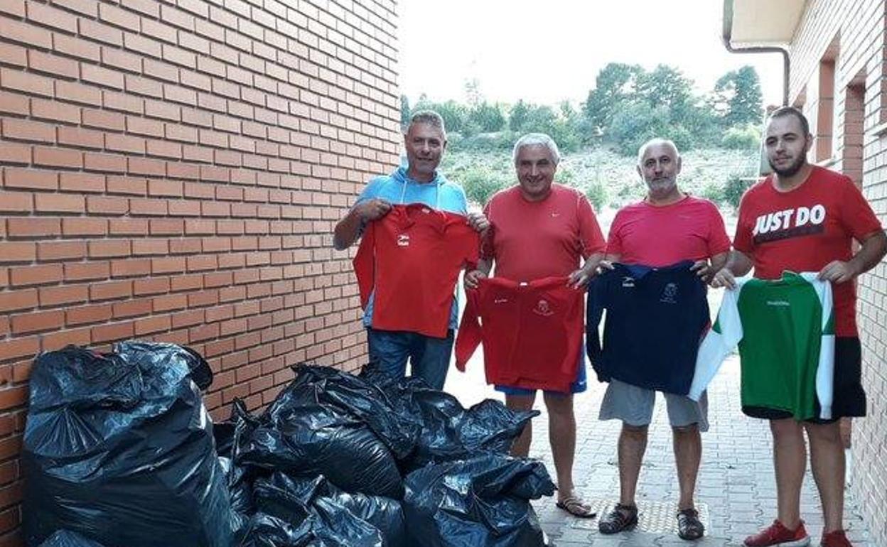 Imagen de los integrantes del equipo de San Andrés. 