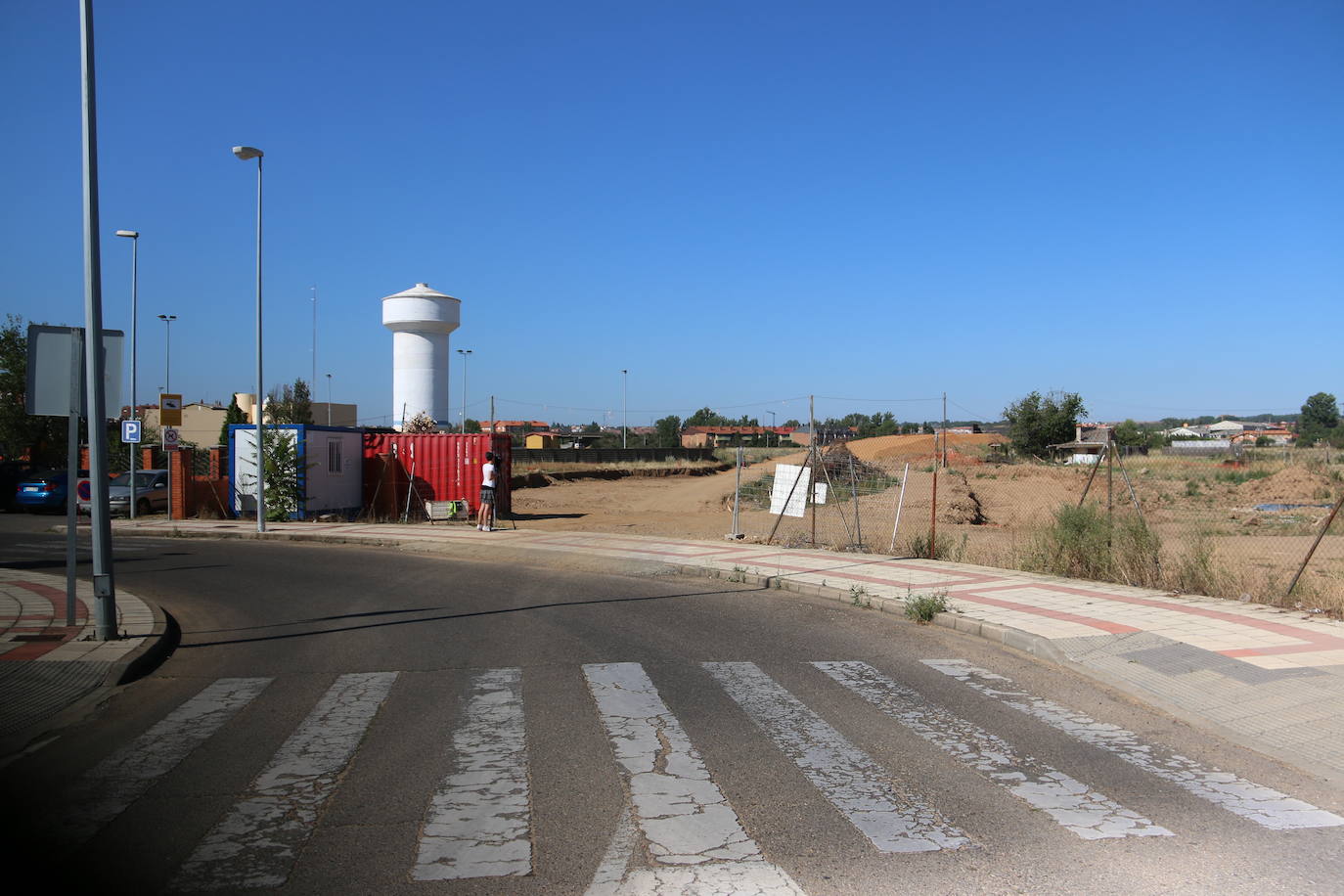 Fotos: Obras de construcción del paso elevando entre San Andrés y la rotonda del Hospital San Juan de Dios