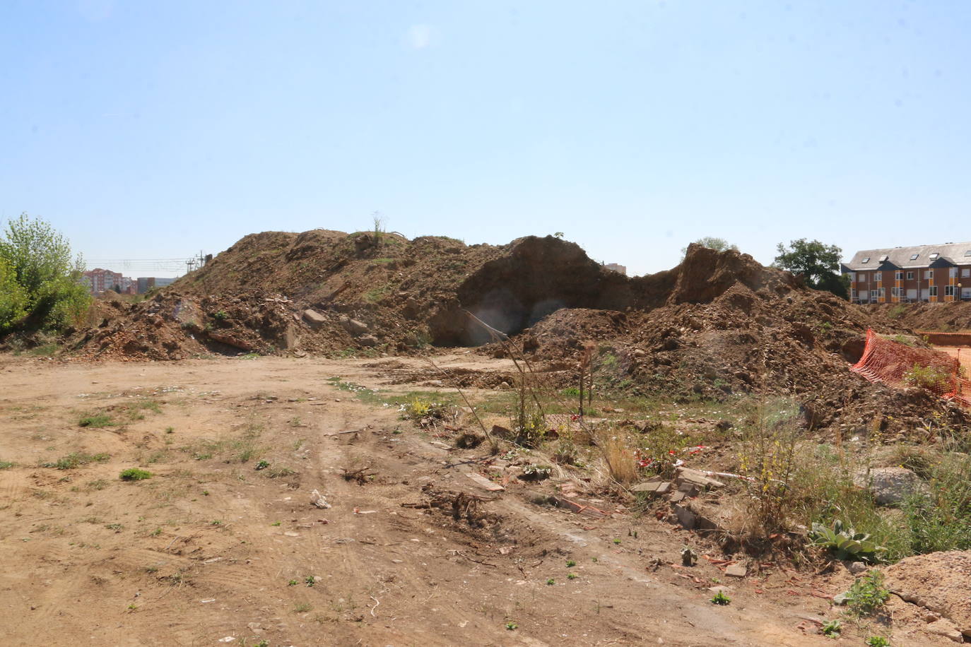 Fotos: Obras de construcción del paso elevando entre San Andrés y la rotonda del Hospital San Juan de Dios