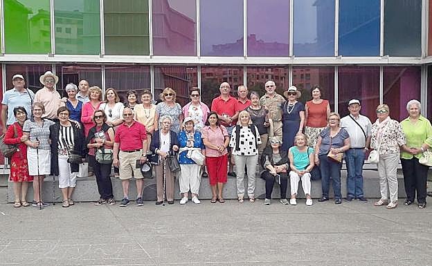 Imagen de una de las excursiones realizadas al Musac de León.