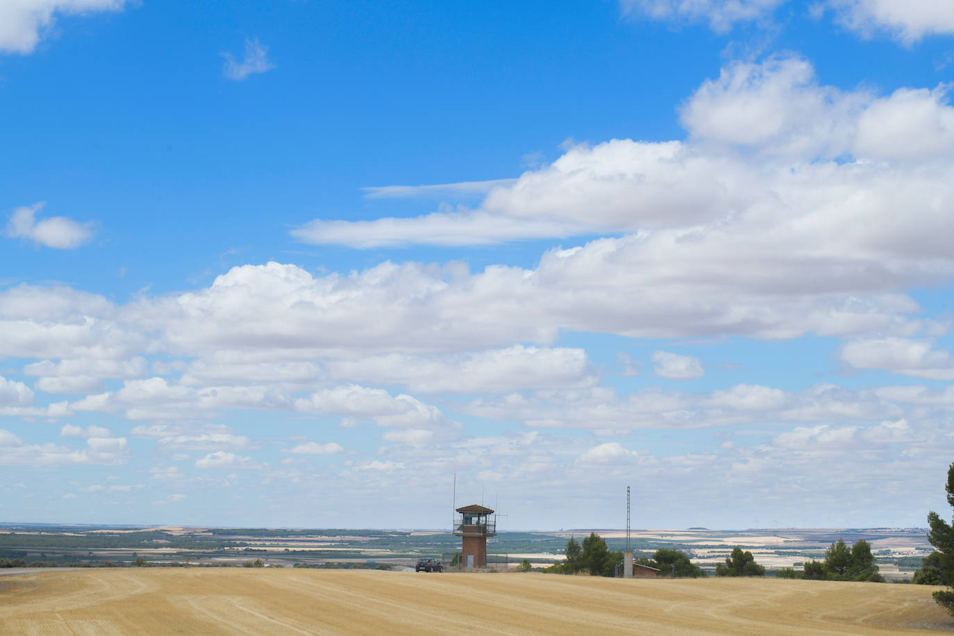 Fotos: Así es la torre de vigilancia de Mojados, en Valladolid