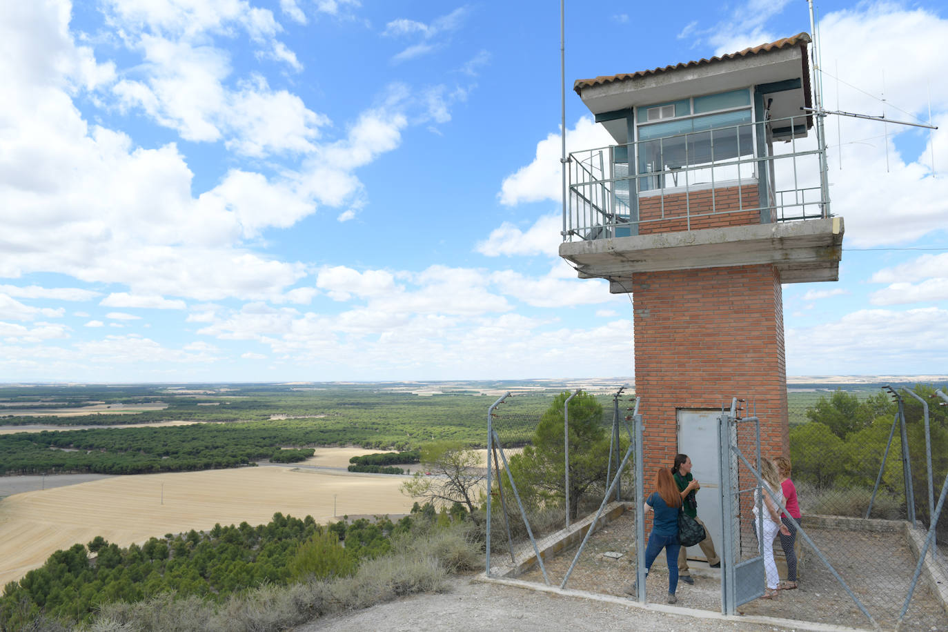 Fotos: Así es la torre de vigilancia de Mojados, en Valladolid