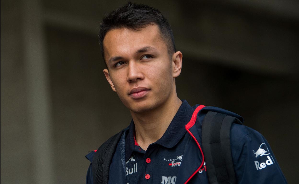 El piloto tailandés Alexander Albon.