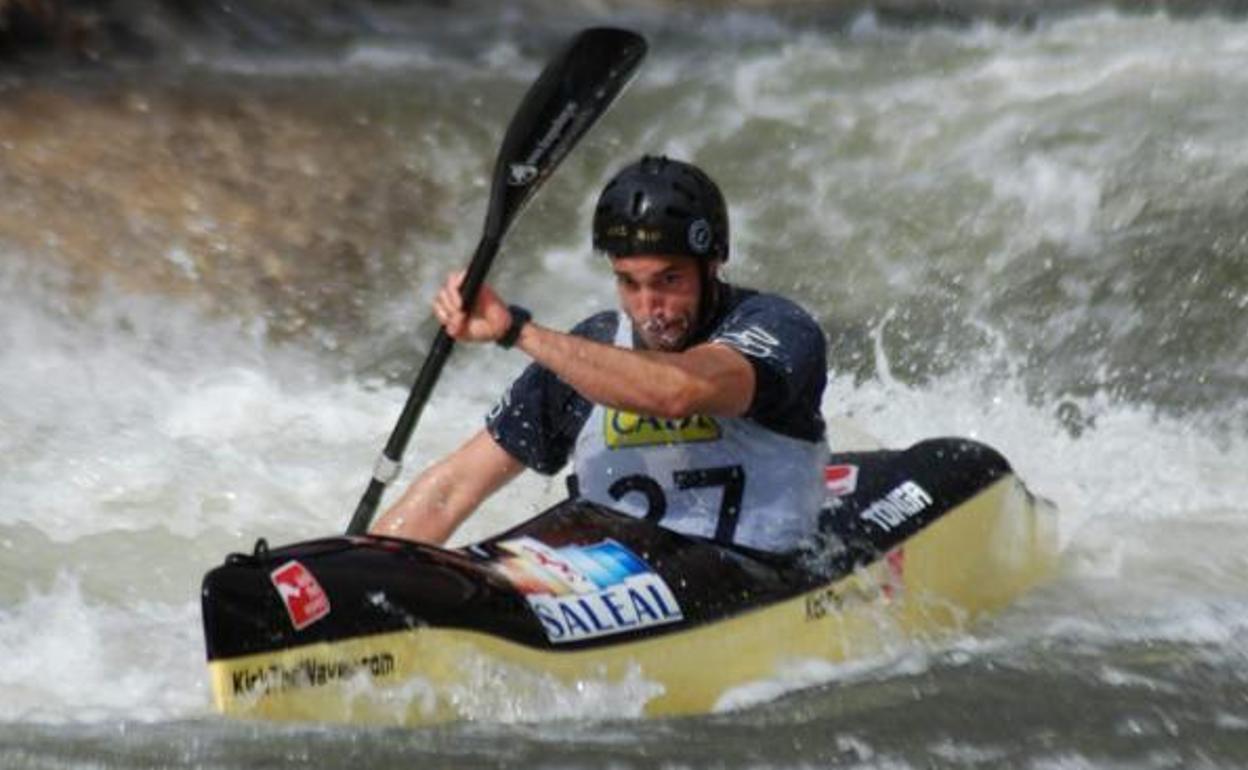 Guillermo Fidalgo en una de las competiciones. 