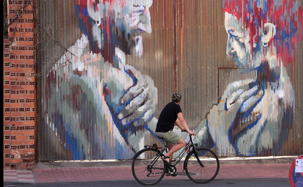 Última jornada del VII Festival Internacional de Arte Urbano Art Aero Rap de La Bañeza.