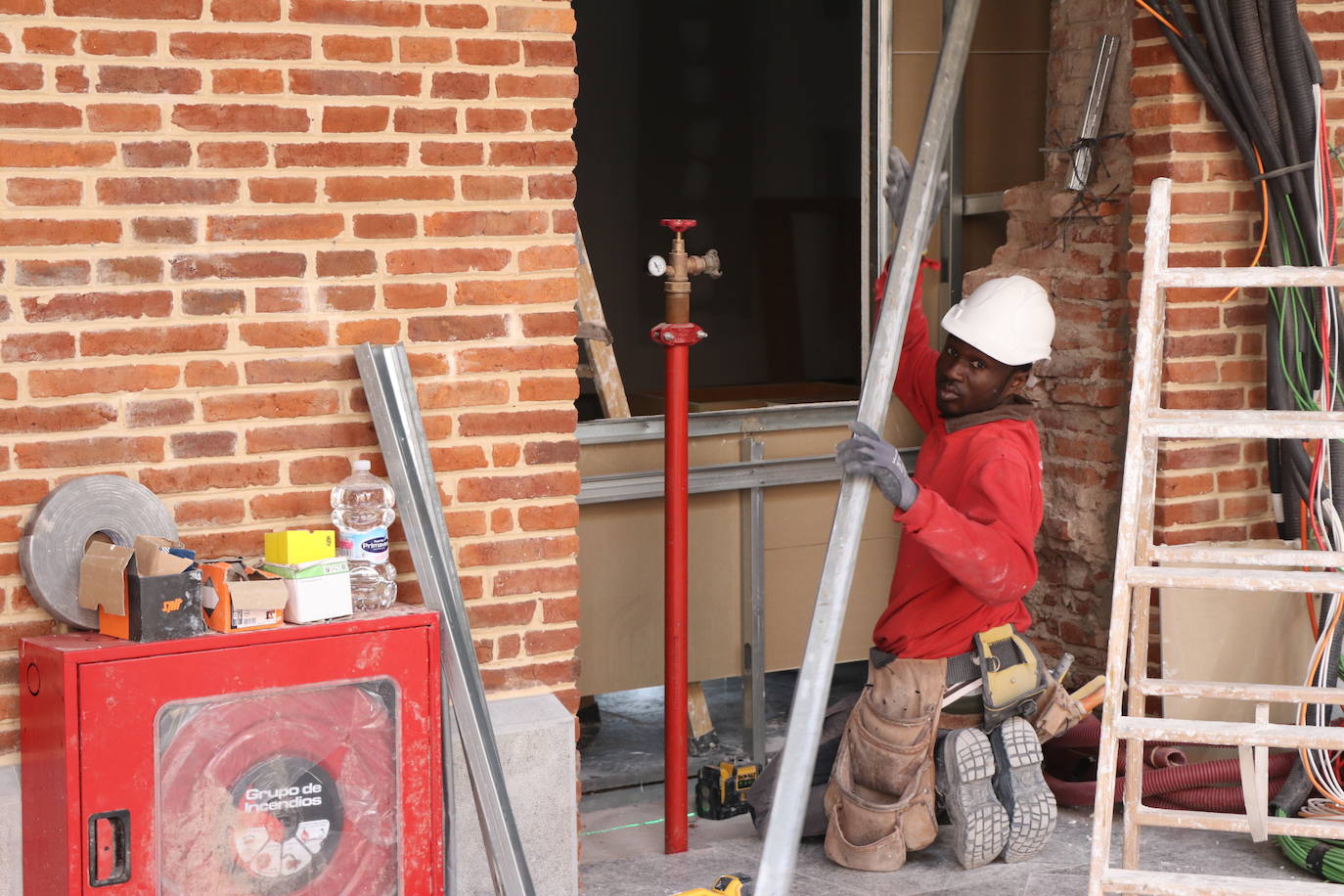 Fotos: Recta final de las obras del Museo de la Semana Santa