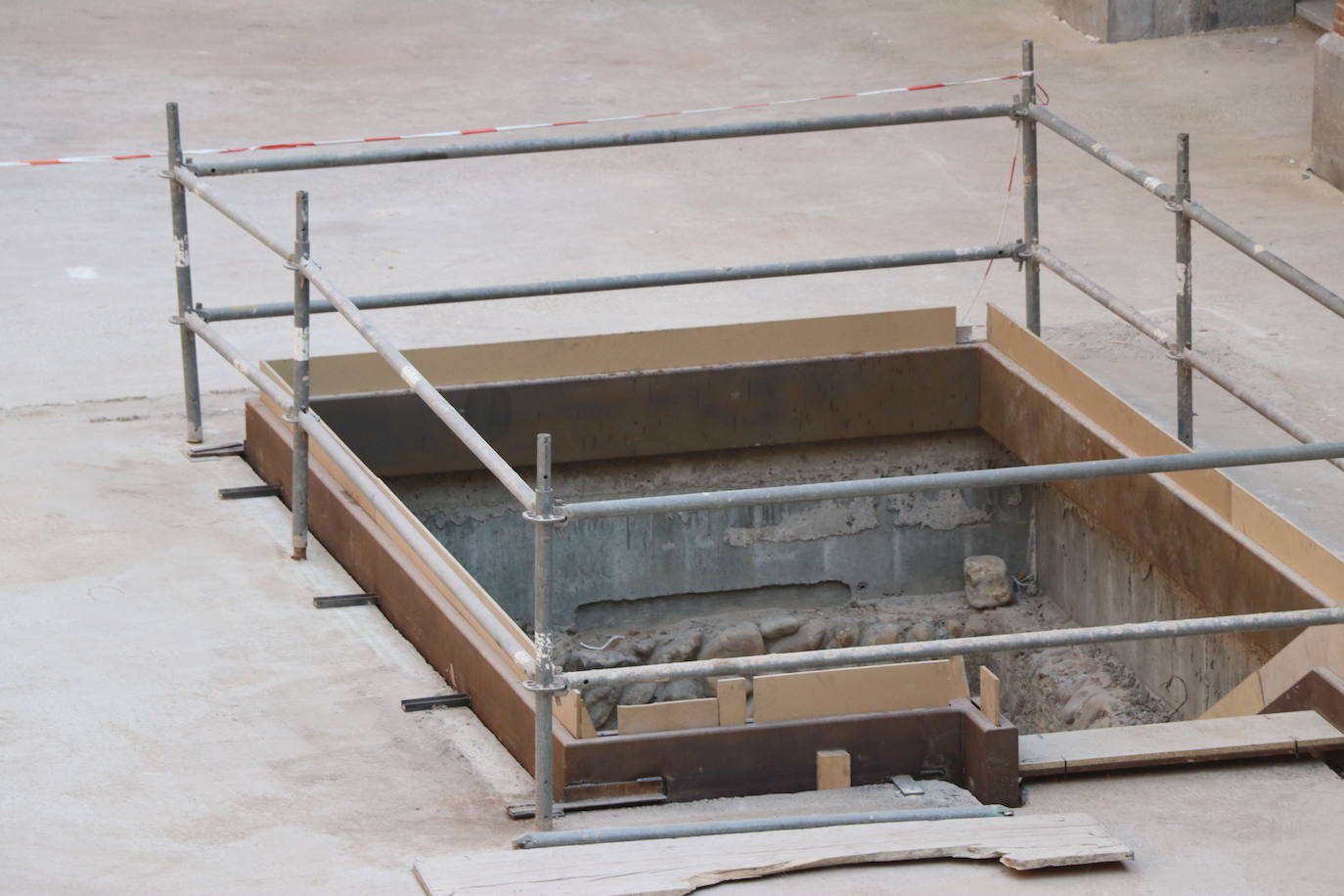 Fotos: Recta final de las obras del Museo de la Semana Santa