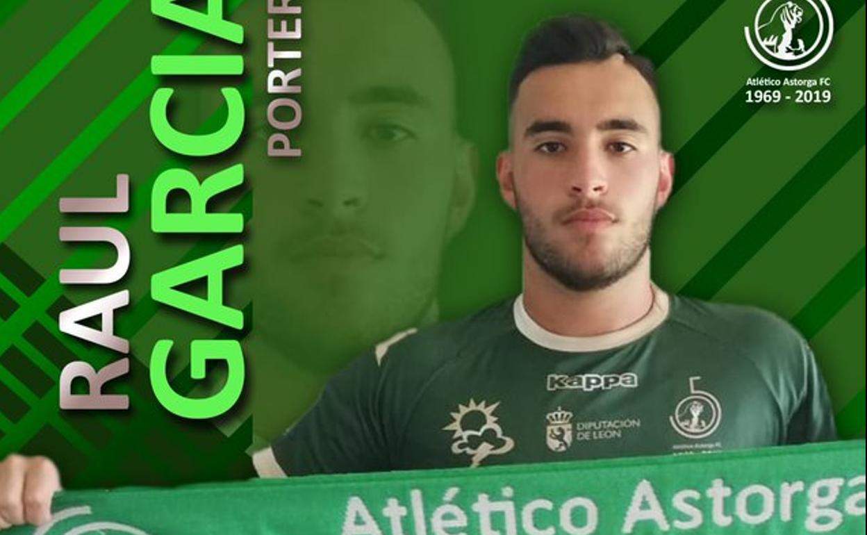 Raúl García llega cedido al Atlético Astorga por el Celta