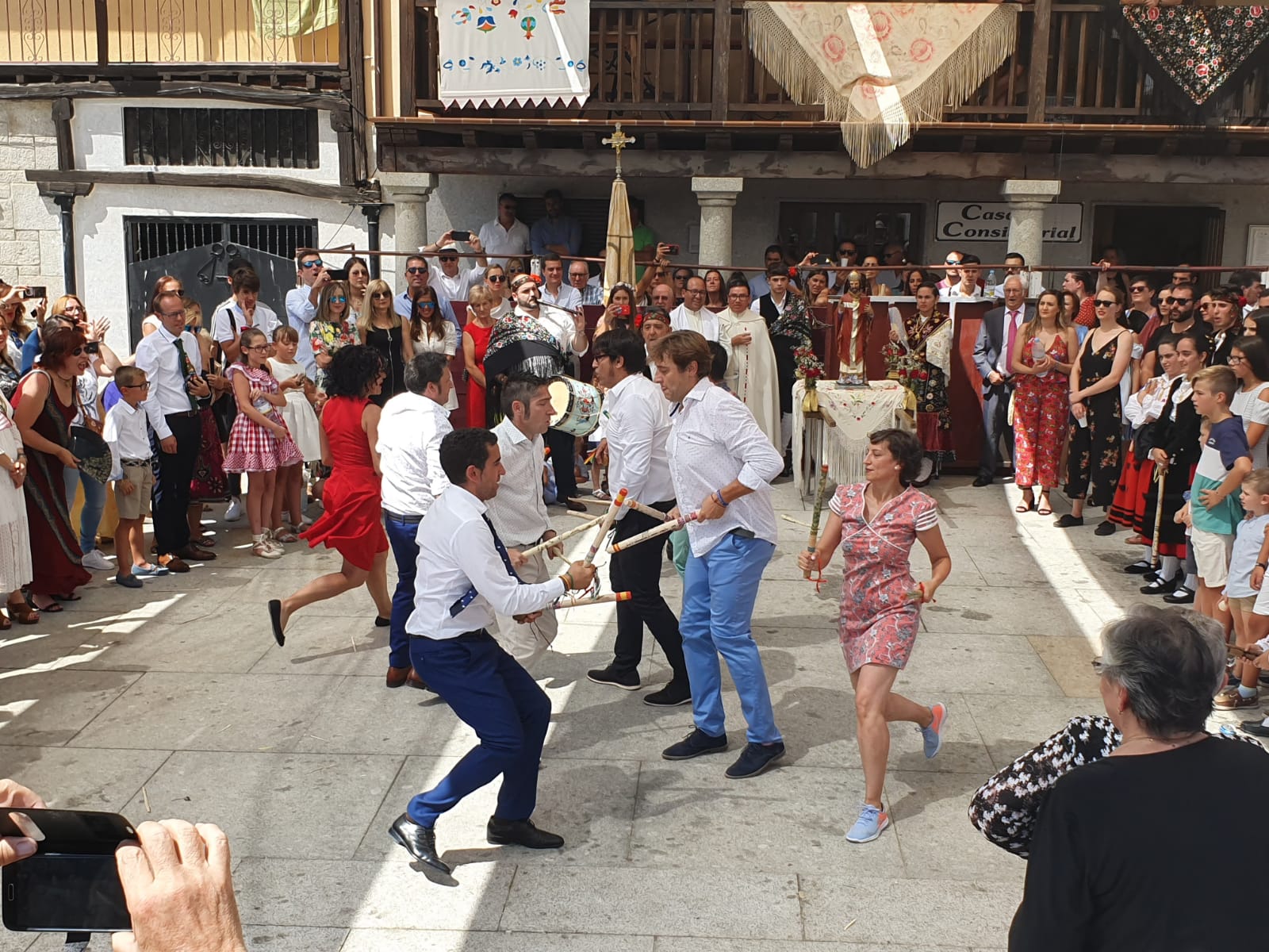 Ofertorio en Santibáñez de la Sierra