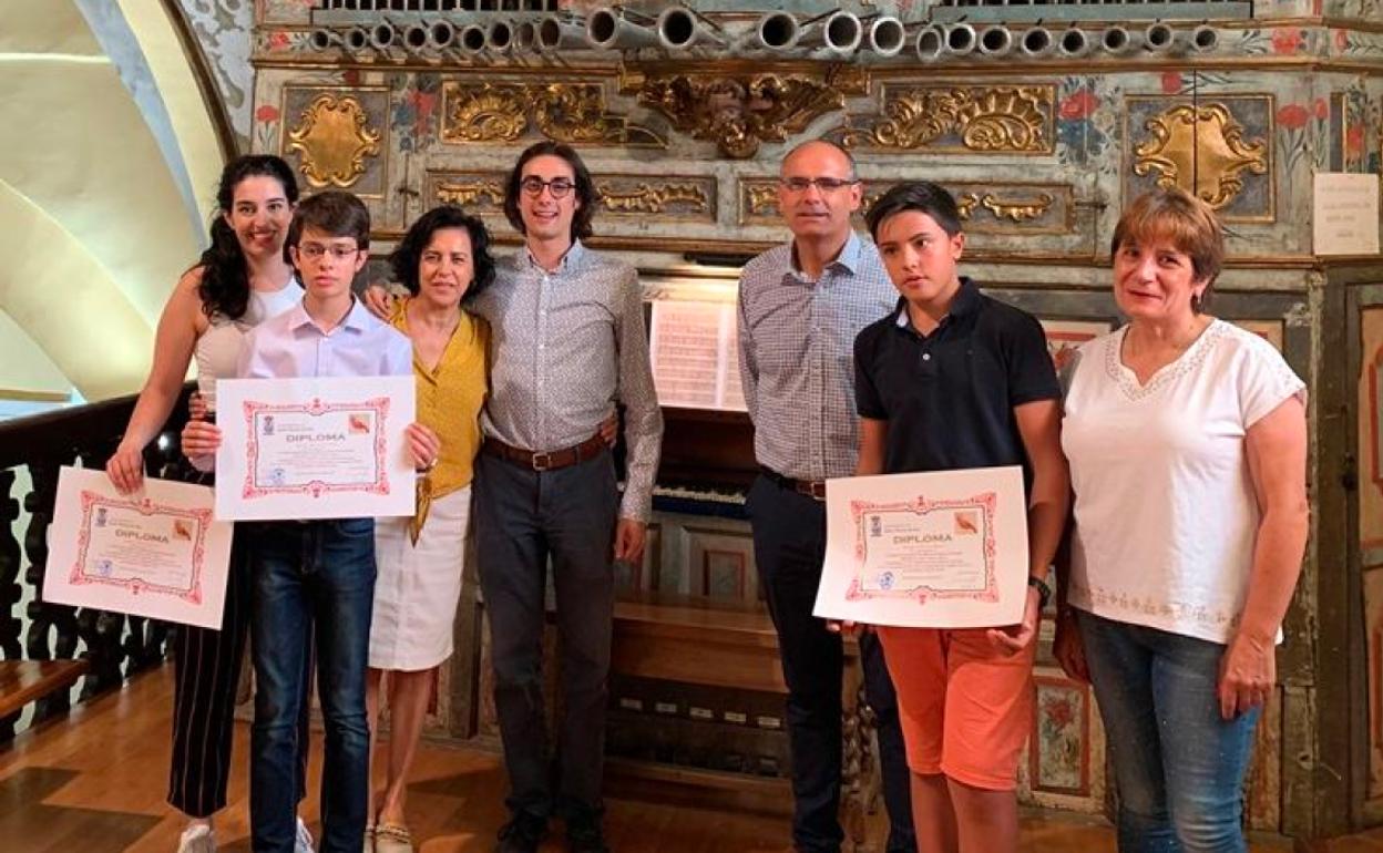 Clausura del II Curso Internacional de Órgano Ibérico.