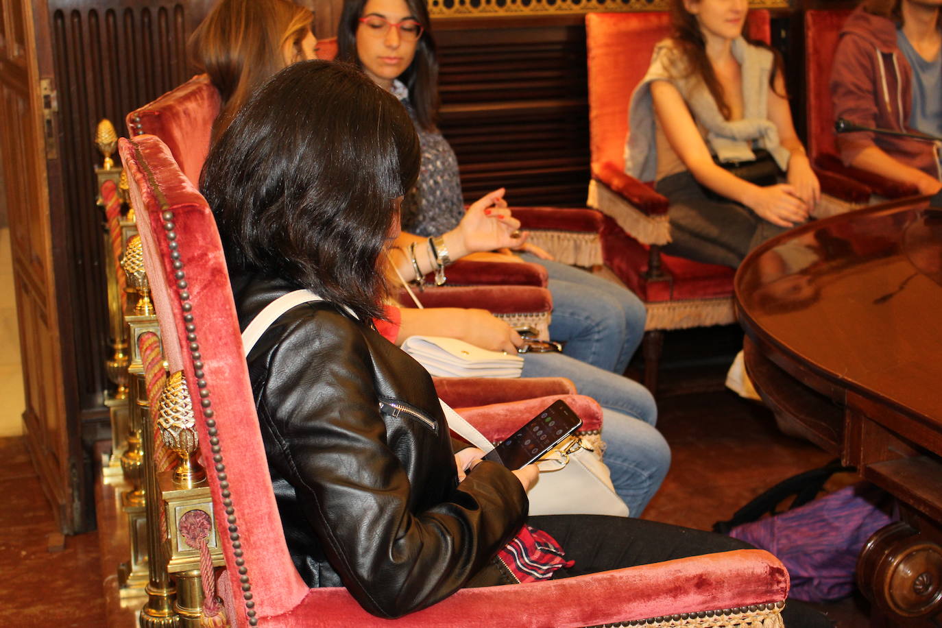 Fotos: El alcalde recibe a los estudiantes internacionales