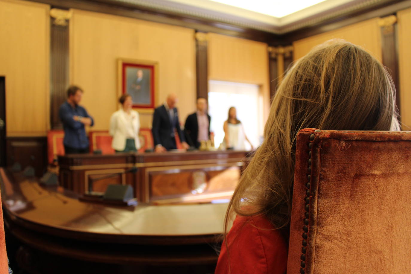 Fotos: El alcalde recibe a los estudiantes internacionales