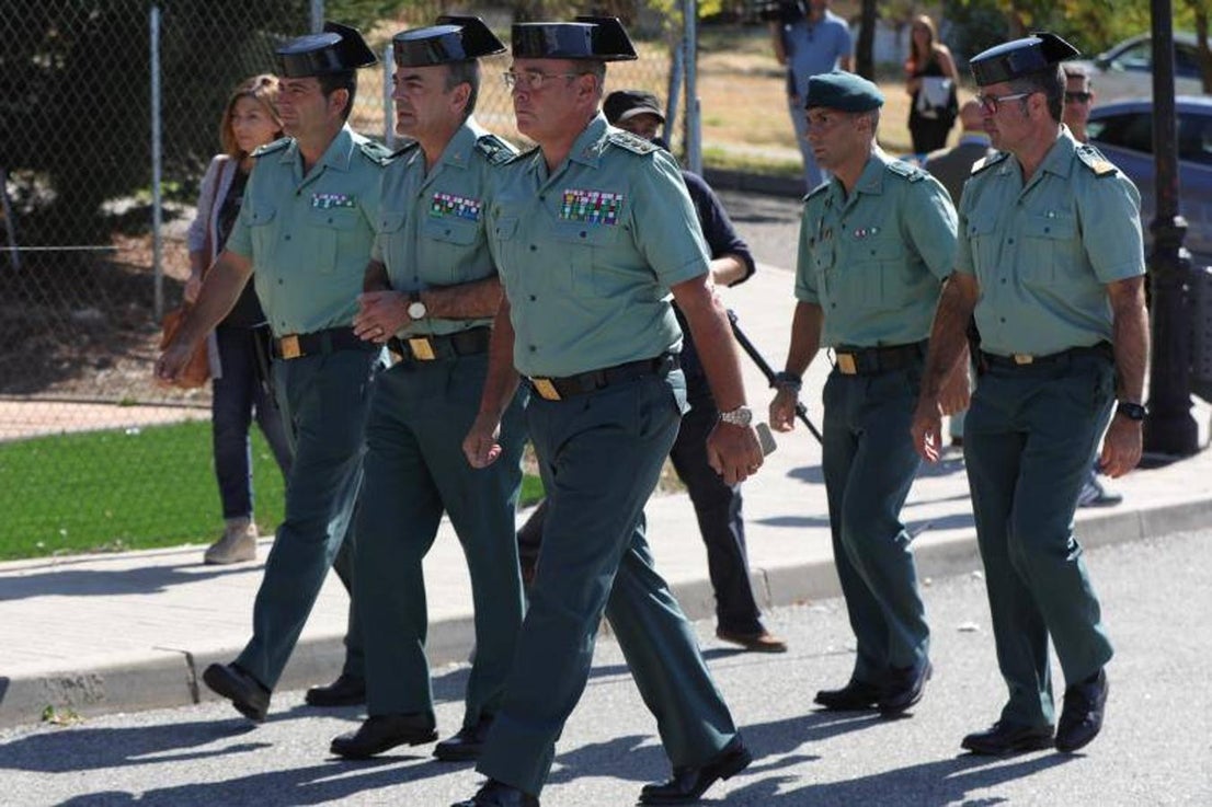 Agentes de la Guardia Civil. 