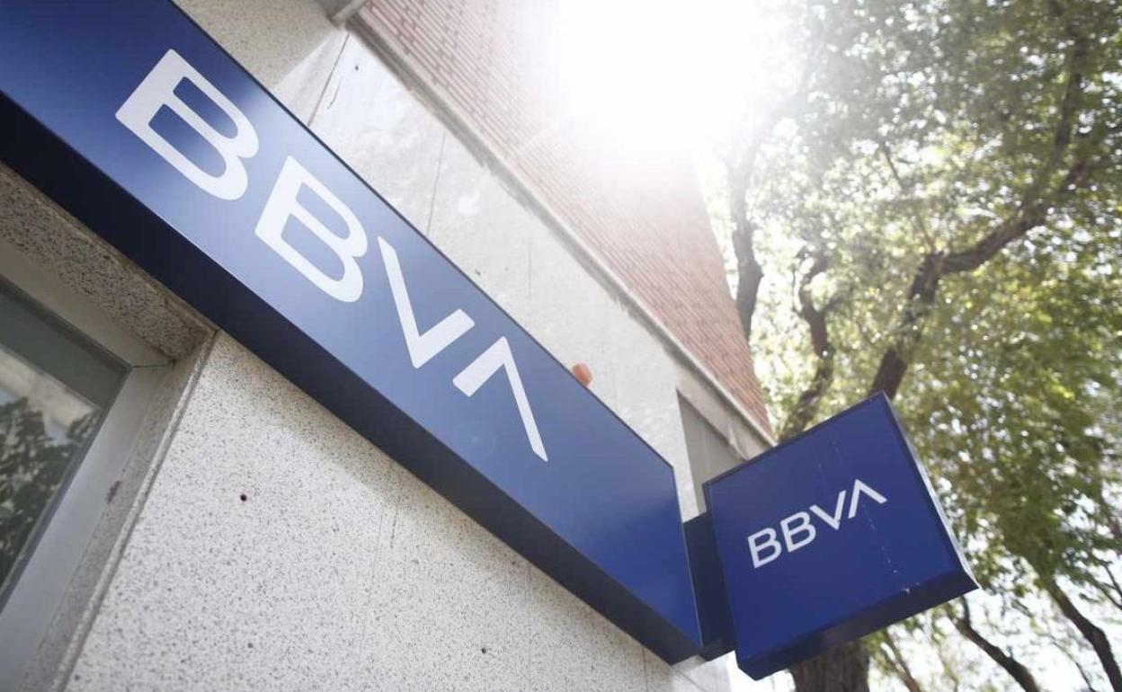 Imagen de una sucursal del BBVA.