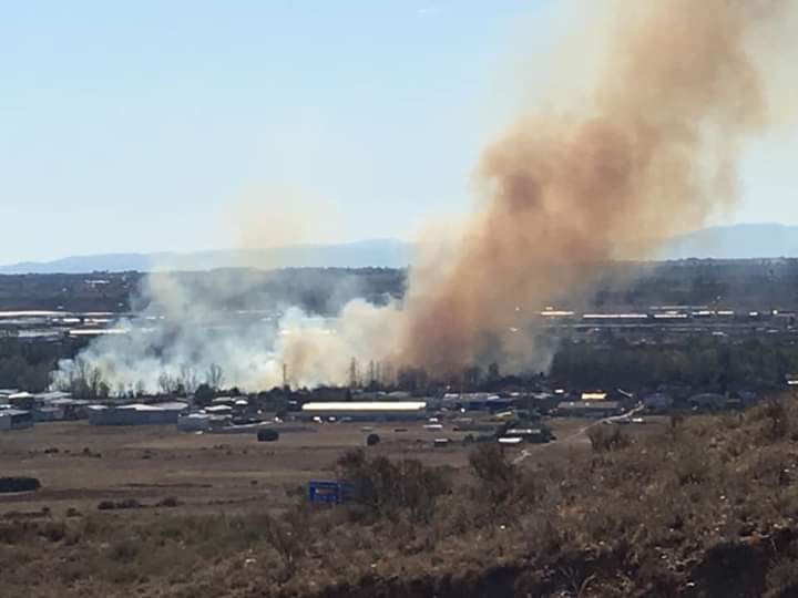 Fotos: Fuego en Santa Olaja