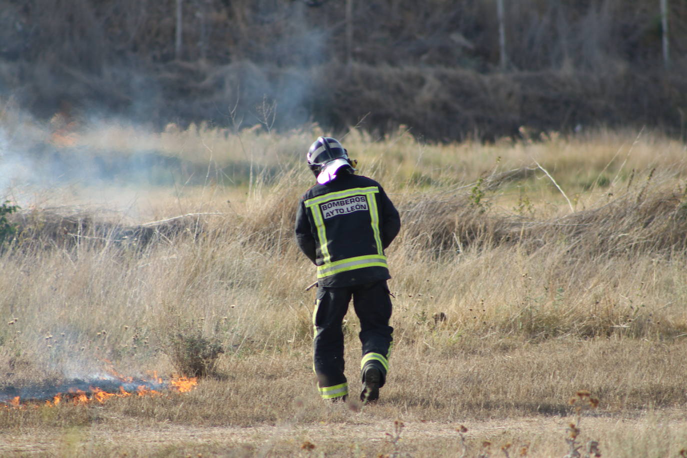 El fuego vuelve a Santa Olaja de la Ribera este viernes.