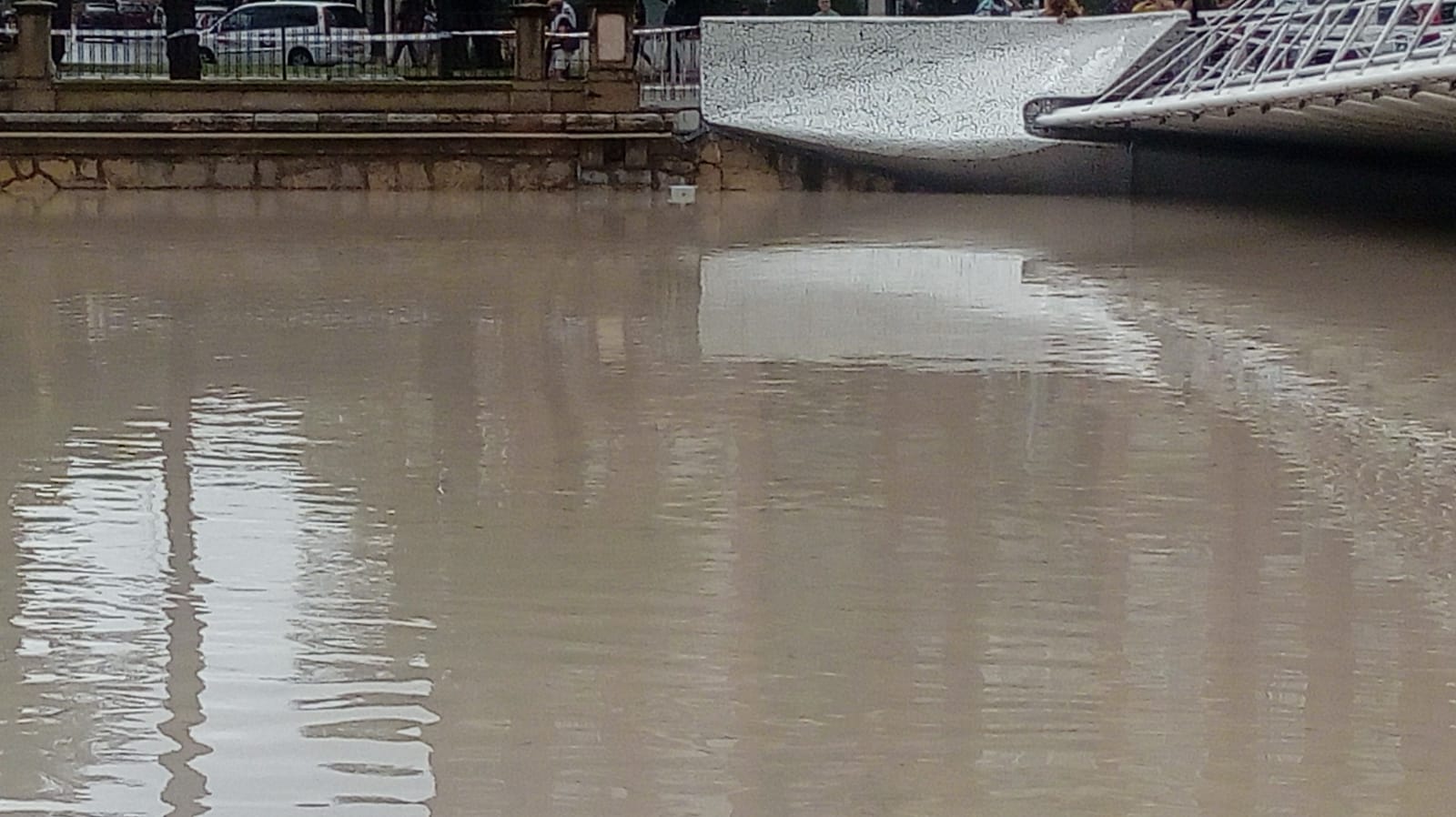 Fotos: Imágenes tomadas por el leonés Álvaro García en Murcia durante el temporal