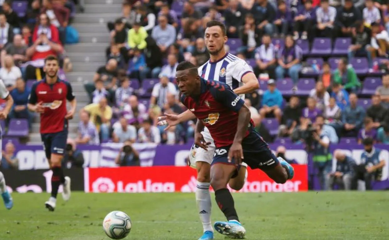 Valladolid y Osasuna firman tablas en un partido muy igualado