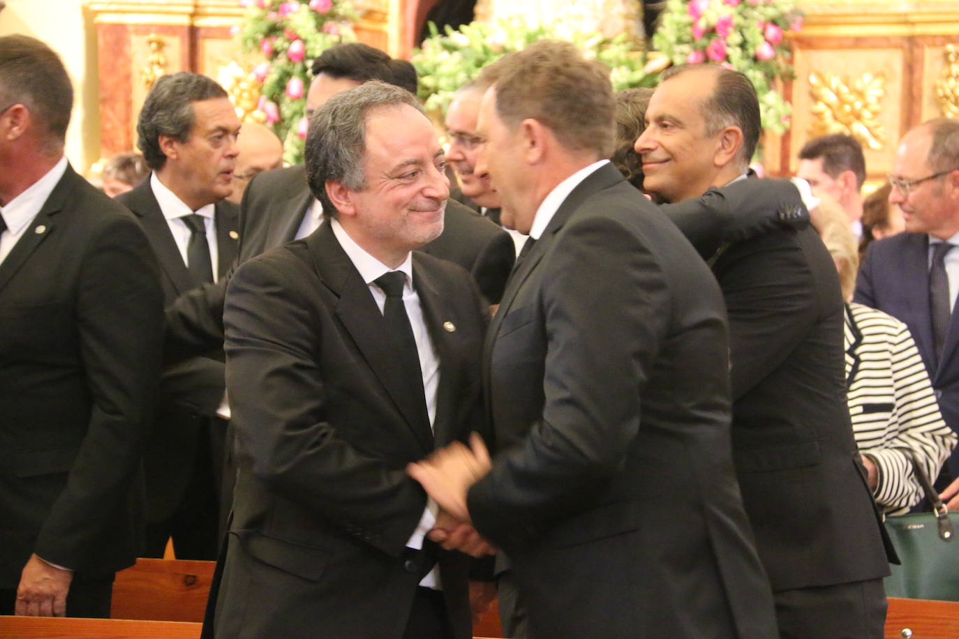 Momento de la toma de posesión,