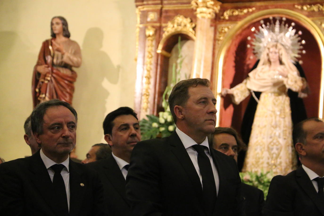 Momento de la toma de posesión,