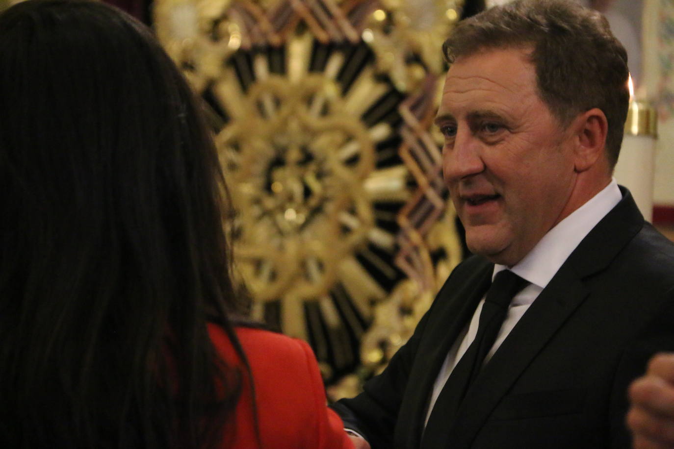 Momento de la toma de posesión,