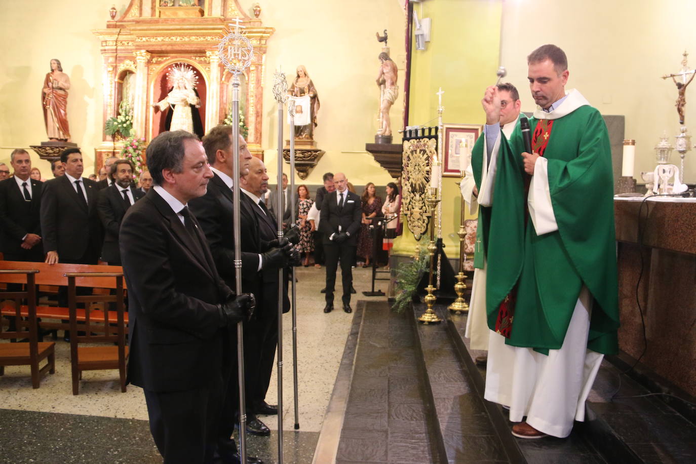 Momento de la toma de posesión,