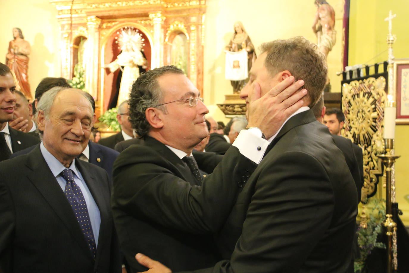 Momento de la toma de posesión,