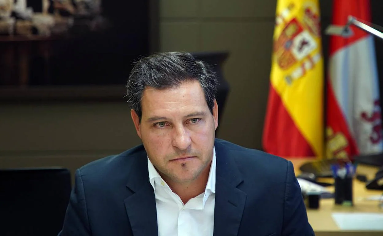 El portavoz del Grupo Parlamentario Popular de las Cortes de Castilla y León, Raúl de la Hoz.