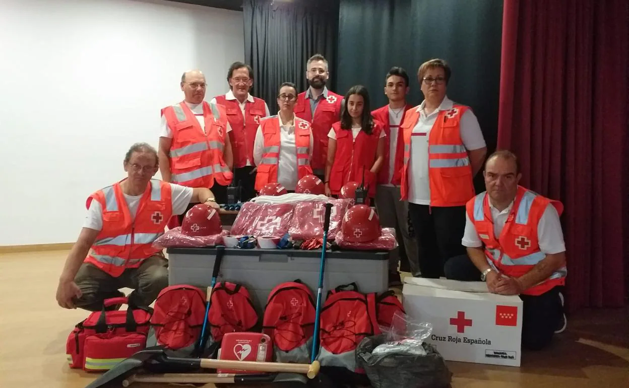 Cruz Roja Española en Villablino presenta su Equipo de Respuesta Básica en Emergencias