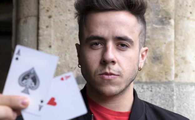 El zamorano Andrés Viñuela, jugador de póker finalista del 'PSPC'.