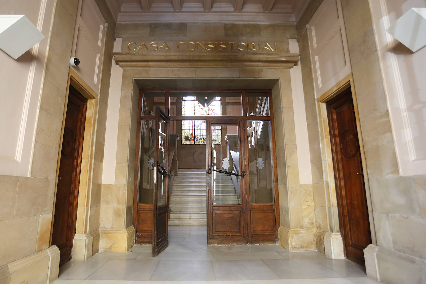 Fotos: Nuevo acceso de autoridades y visitas institucionales al ayuntamiento de San Marcelo