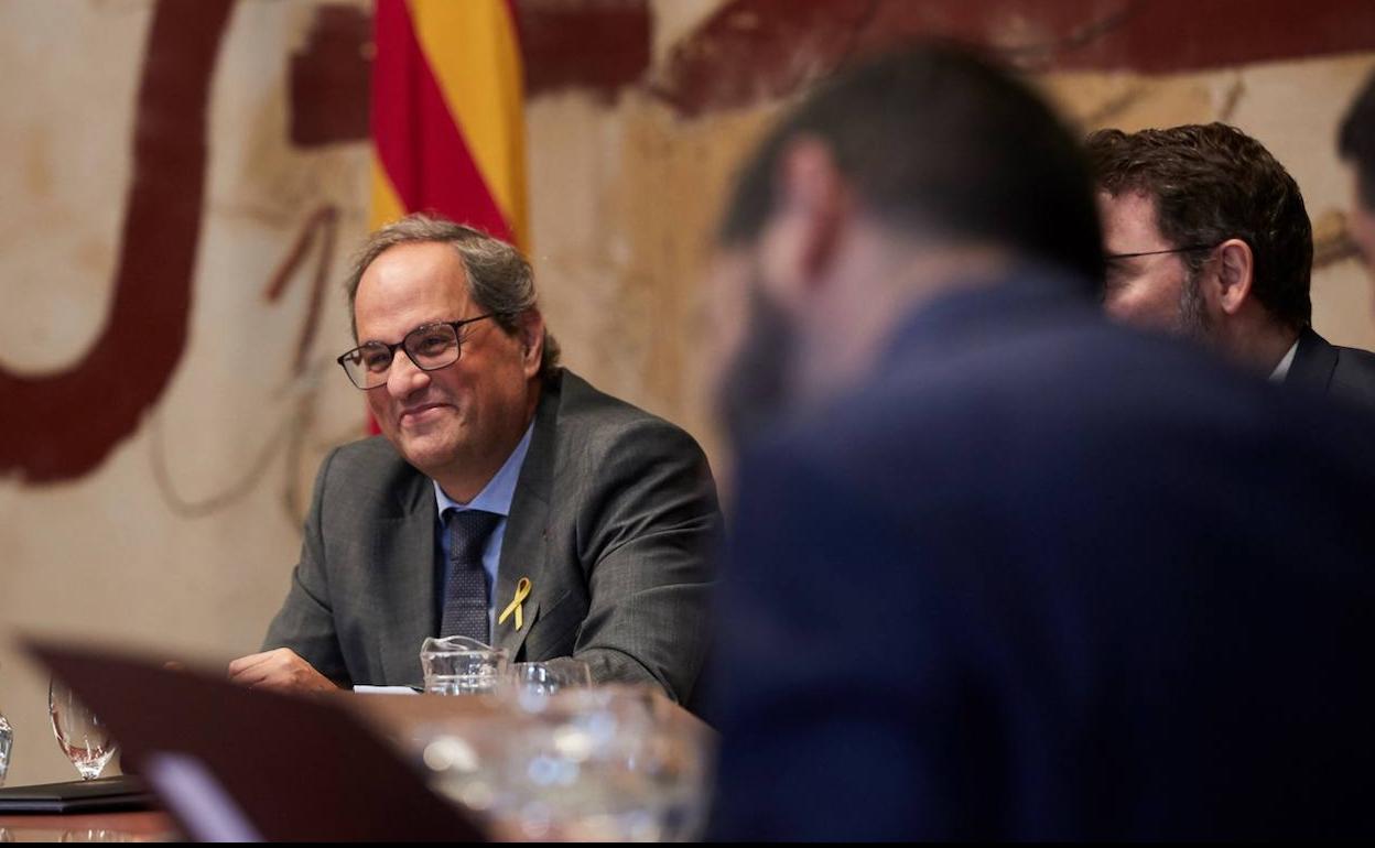 El presidente de la Generalitat , Quim Torra.