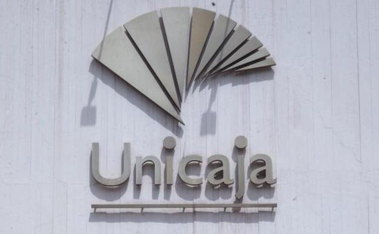Logo de Unicaja.