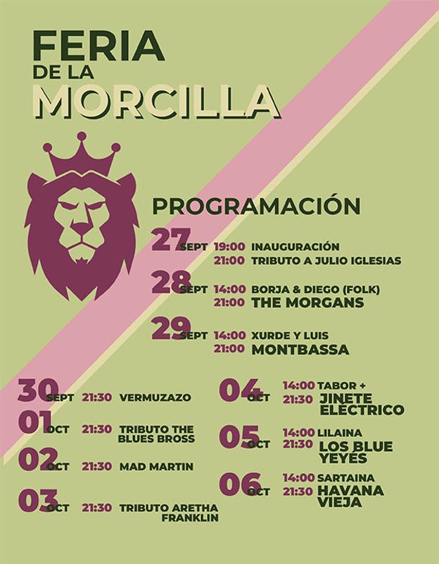Programa de la Feria. 