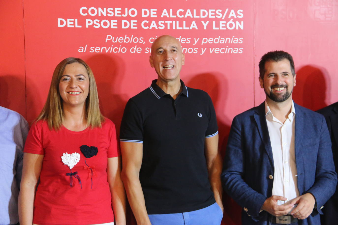 Diferentes cargos del Partido Socialista.