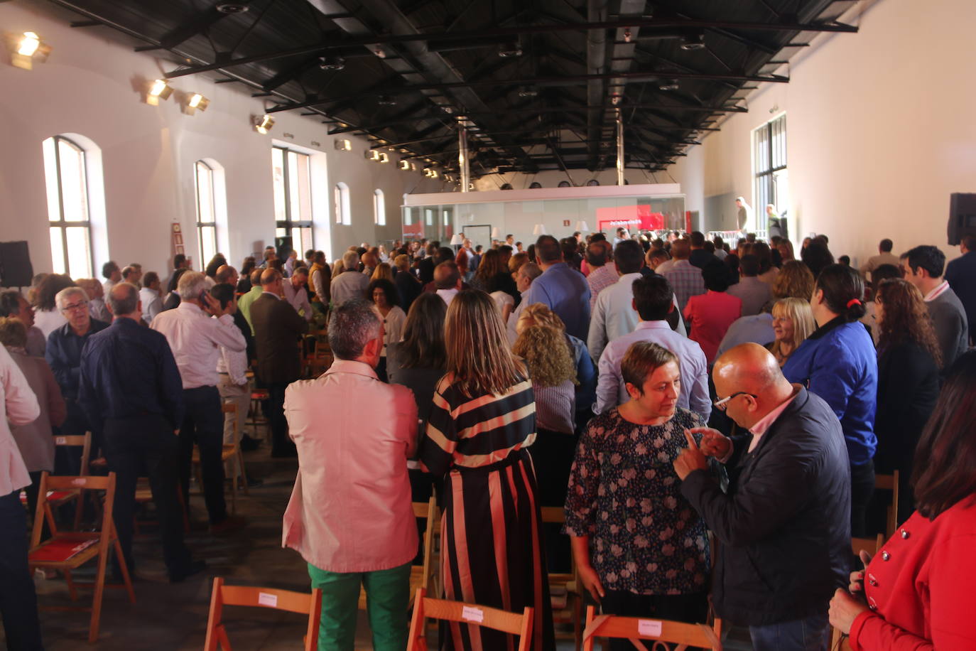 Diferentes cargos del Partido Socialista.