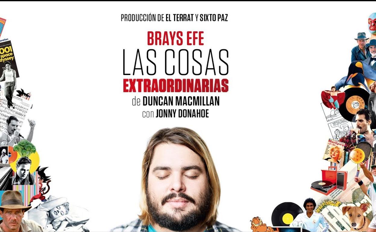 Brays Efe llega el próximo viernes al Teatro Bergidum de Ponferrada con 'Las cosas extraordinarias'