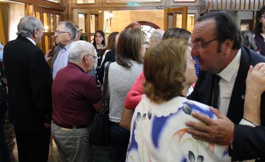 Familiares y amigos despiden a David Belinchón.