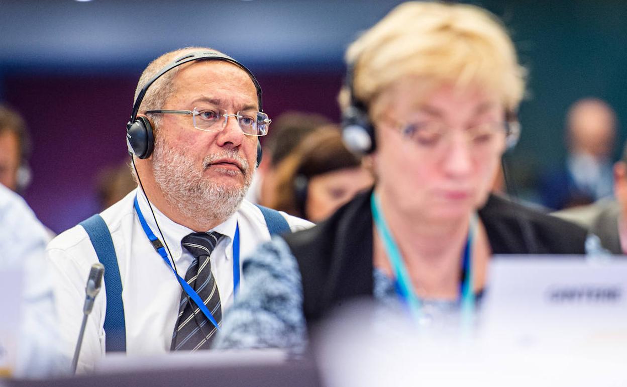 El vicepresidente de la Junta de Castilla y León y consejero de Transparencia, Ordenación del Territorio y Acción Exterior, Francisco Igea, participa en el Pleno del Comité Europeo de las Regiones.