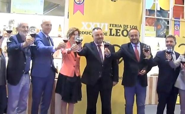 Imagen de la Feria de Productos de León, este jueves, en el Palacio de Exposiciones.