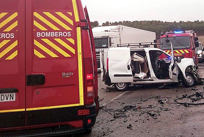 Imagen del lugar del accidente.