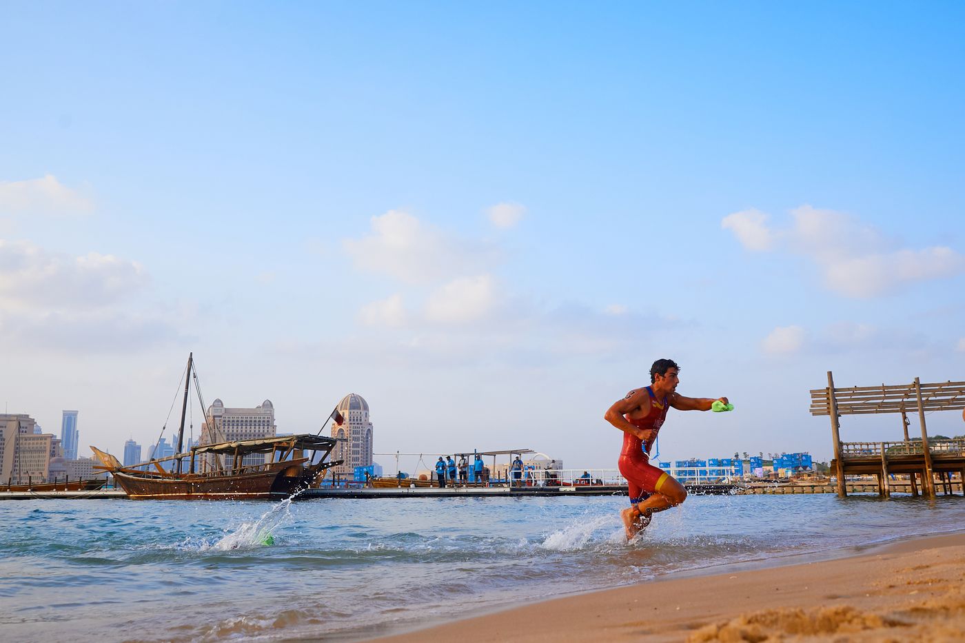 El leonés Kevin Viñuela, campeón de los Juegos Mundiales de Playa en Catar.